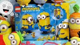 Огромные МИНЬОНЫ Трансформеры из Лего! Lego Minions 75551 Фигурки миньонов и их дом