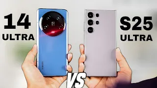 Xiaomi 14 ULTRA Vs Samsung S25 ULTRA|| Who Is The Real ULTRA||