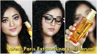 Curly hair girl's new best friend! Here's the do it all serum//L'OREAL PARIS EXTRAORDINARY OIL SERUM