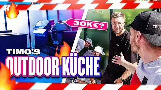 Timo`s neue HIGH-END Outdoor Küche ist da😱❤Ein Traum geht in Erfüllung !! Vlog