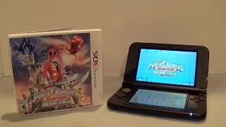 Power Rangers Super Megaforce 3DS Gameplay/Review [Power Rangers Super Megaforce]