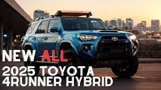 REVEALED! The Secret Behind the 2025 Toyota 4Runner That Has Never Been Seen Yet!