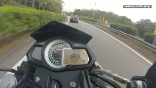 Benelli TNT 300 Top Speed