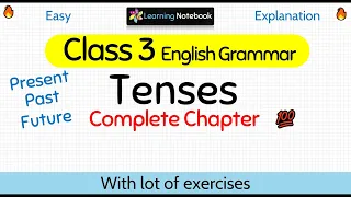 Class 3 English Grammar Tenses | Grade 3 Tenses