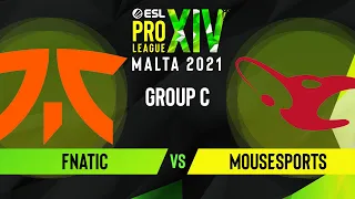 CS:GO - mousesports vs. Fnatic [Nuke] Map 2 - ESL Pro League Season 14 - Group C
