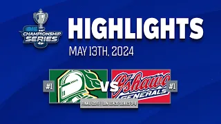 OHL Championship Highlights: London Knights @ Oshawa Generals - Game 3 - May 13th, 2024