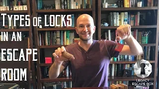 Types of locks in an Escape Room - Legacy Escape Box