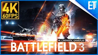 Battlefield 3 Operation Swordbreaker 4K60FPS No HUD Gameplay