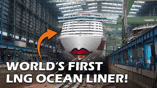 Building the LARGEST Cruise Ship EVER BUILT IN GERMANY - AIDAnova - CINEMATIC TIMELAPSE 4K