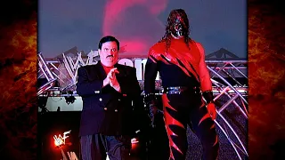 Kane w/ Paul Bearer, Rock & Cactus Jack vs Big Show, HHH & X-Pac w/ Stephanie & Tori 2/21/00 (1/2)