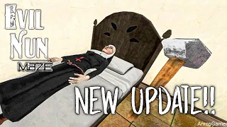 Evil Nun Maze New Update Full Gameplay Fanmade