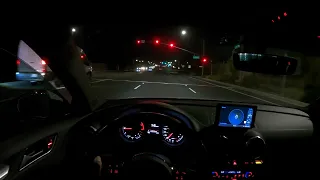 2016 Audi A3 2.0 Quattro POV ASMR Night Drive