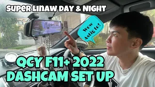 QCY F11+ 2022 Dashcam Set up // Vlog90 // Jhossh Videos