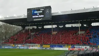 SV Waldhof Mannheim - Kaiserslautern Pre-Match (Ultras) 29.02.2020