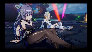 【Genshin Impact MMD／4K／60FPS】Lumine & Keqing【Chocolate Cream】