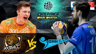 30.01.2021 🔝🏐 "Kuzbass" - "Zenit-Spb" | Men's Volleyball Super League Parimatch | round 20