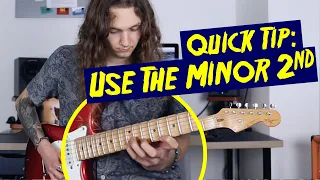 HOW TO USE THE MINOR 2ND INTERVAL - Pete & Vinnie 3-Minute Guitar Tips