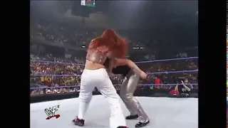 Lita  Twist of Fate on Trish Stratus