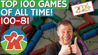 Top 100 Board Games Of All Time! (2024) - (100-81)
