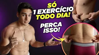 COMO PERDER GORDURA NA BARRIGA E NAS COSTAS SÓ 1 EXERCÍCIO! *a verdade!*