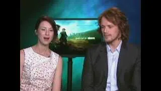 Caitriona Balfe and Sam Heughan (Outlander)