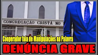 DENÚNCIA GRAVE: Cooperador renúncia após 38 anos na CCB e fala sobre MANIPULAÇÕES na PALAVRA