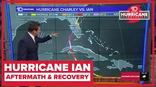 Take a look: Hurricane Charley vs Ian, a comparison