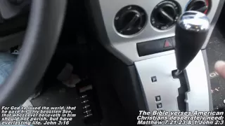 Not Shifting Shifter Problem "How to" Dodge Caliber