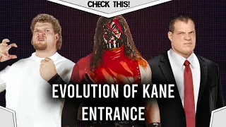 WWF / E - Evolution of Kane's Entrances! 1995 to 2021 - (Entrance Evolutions)