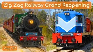 Kaelan's Trains Vlog 137: Zig Zag Railway Grand Reopening