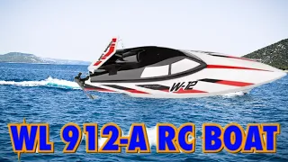 REVIEWS & TEST RUN FOR WL 912-A RC BOAT