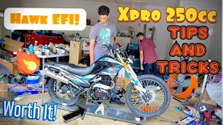 Xpro Hawk EFI 250cc DIRTBIKE Amazon! Fast Assembly, Tips, and Tricks - Best Budget Dirtbike?!