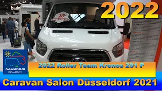 2022 Roller Team Kronos 291 P Interior and Exterior Walkaround Caravan Salon Düsseldorf 2021