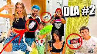 EL ÚLTIMO EN ABANDONAR EL BAÑO GANA 1000€...Reto con la FAMILINK!!