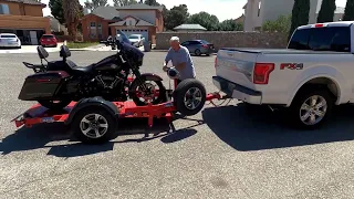 Zpro motorcycle trailer