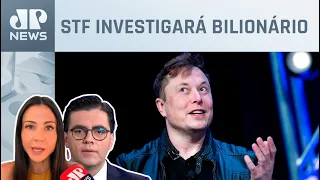 Elon Musk ameaça ignorar Justiça do Brasil; Amanda Klein e Cristiano Vilela analisam