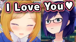 Aki Makes A-Chan Blush With Her Cute Confession 【ENG Sub/Hololive】