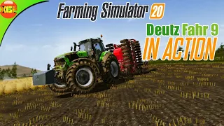 Deutz Fahr 9 in action | Farming Simulator 20| Lets play Episode 11 Timelapse fs 20