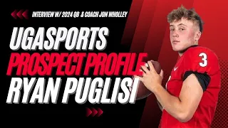 2024 QB Ryan Puglisi & coach Jon Wholley talk recruitment & Georgia football