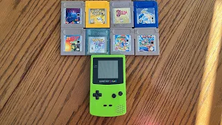 My Very Small Nintendo Gameboy/Gameboy Color Collection