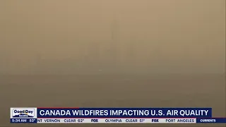 Canada wildfires impacting US air quality | FOX 13 Seattle