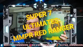 unboxing: SUPER 7 ULTIMATES: RED RANGER