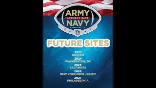 Army Navy Game Locations