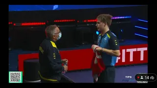 Truls Moregard vs Timo Boll 4-3 World Championship 2021