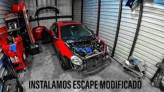 INSTALAMOS ESCAPE MODIFICADO AL NEON SRT4 !