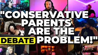 Destiny CALLS OUT Conservative Parents On Recruitment Debate Panel