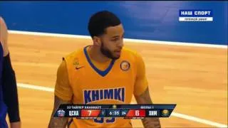 VTB United League Semifinals. Game 1. CSKA vs Khimki