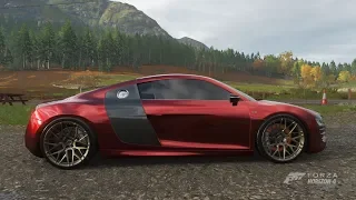 ✅Forza Horizon 4 Audi R8 V10 Driving like a lunatic [Steering Wheel + Paddles]