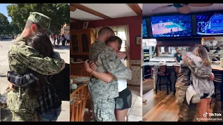 Soldiers Coming Home Surprise 2023 | Big brother home from Airforce surprises twin sisters!