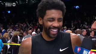 Kyrie Irving Talks about Advancing the Playoffs 🙏 Postgame Interview